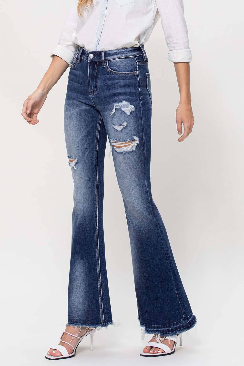 Cassidy High Rise Flares Jeans