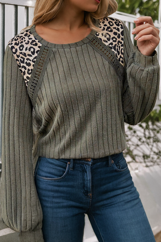 Leopard Print Top