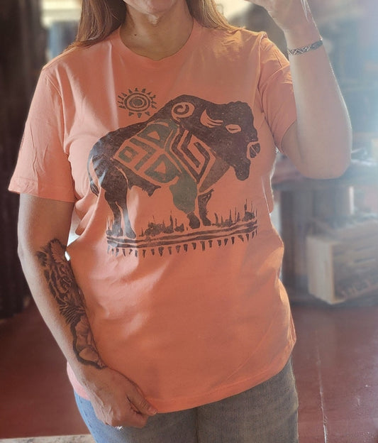 Aztec Buffalo Tee