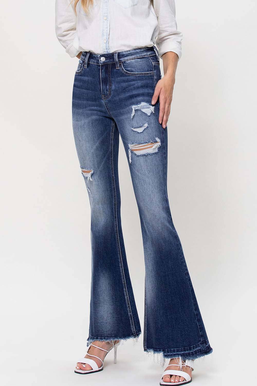 Cassidy High Rise Flares Jeans