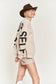 Be Yourself Oversized Sweatshirt