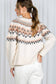 Isle Design Pullover Knitted Sweater