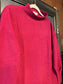 Red Plum Funnel Neck Tunic