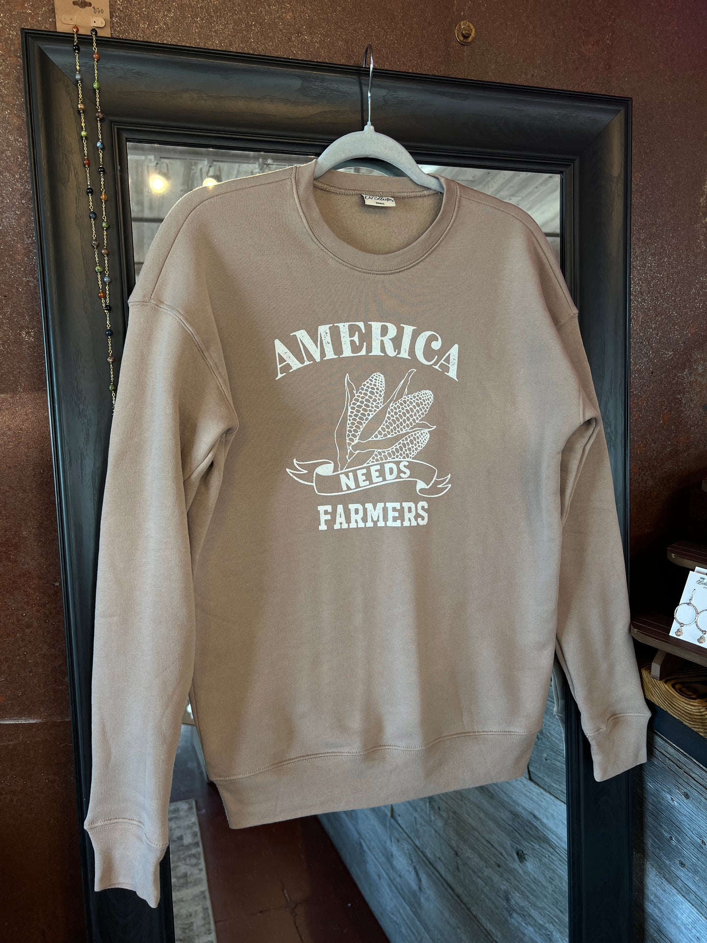 America Needs Farmers Sweatshirt