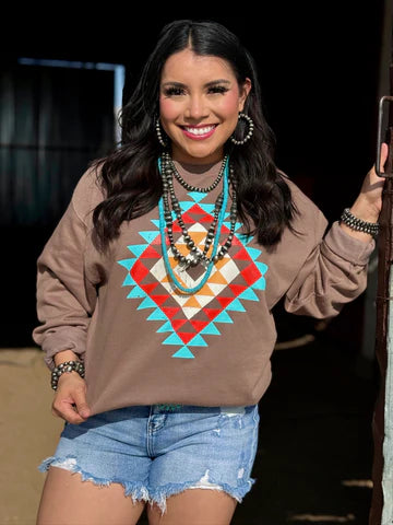 Ryanne's Aztec Sweatshirt