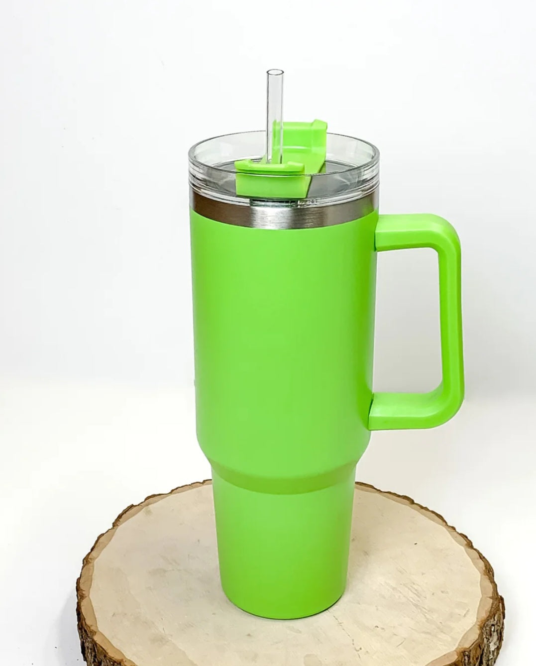 Solid Green Travel Mug