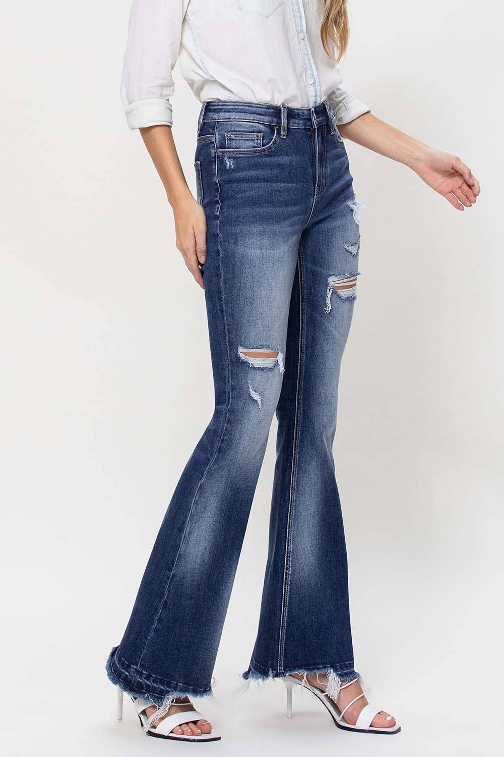 Cassidy High Rise Flares Jeans