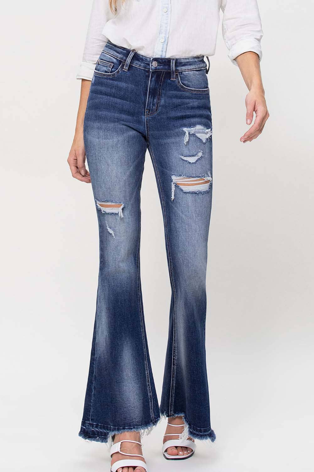 Cassidy High Rise Flares Jeans