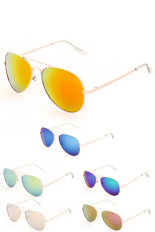 Gradient Aviator Sunglasses