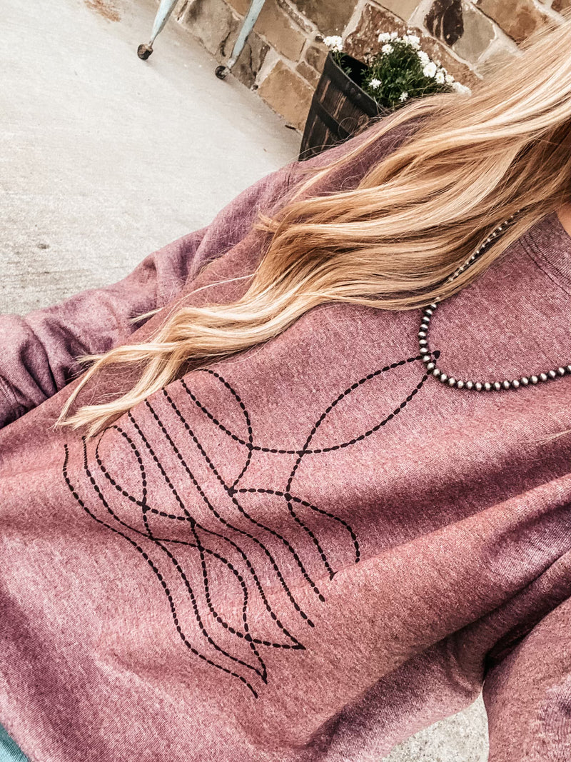 Boot - Stitch Crewneck