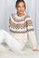 Isle Design Pullover Knitted Sweater