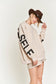 Be Yourself Oversized Sweatshirt