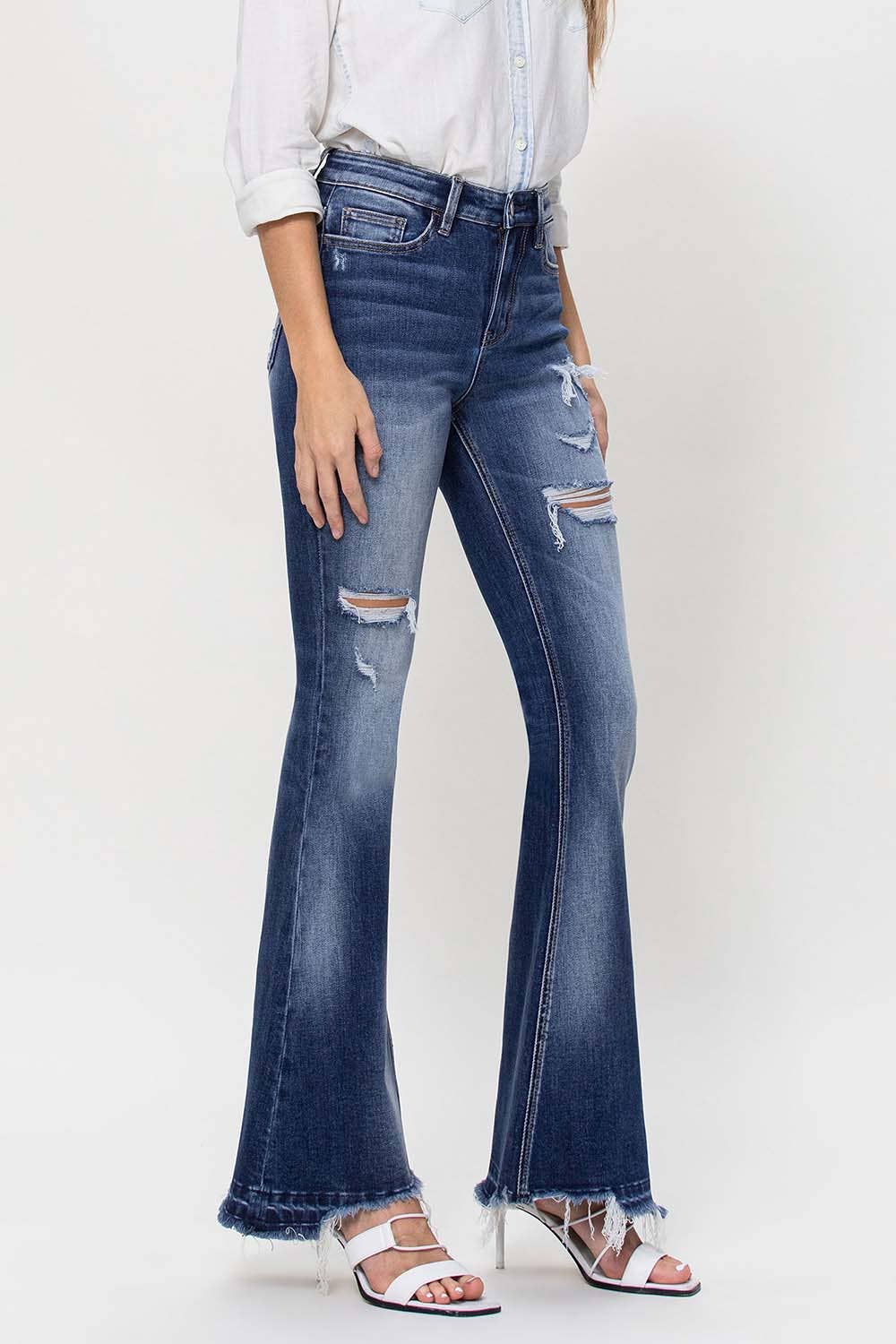 Cassidy High Rise Flares Jeans