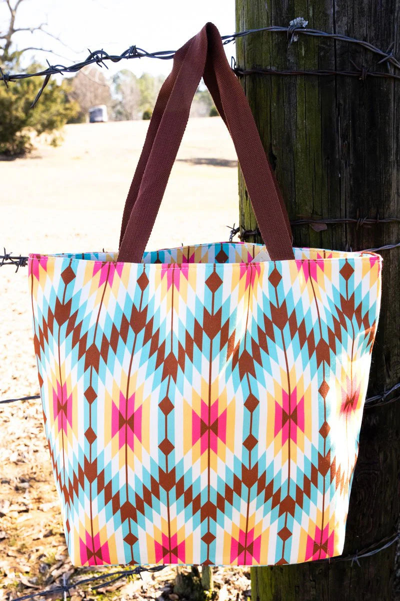 Fire Wave Tote Bag