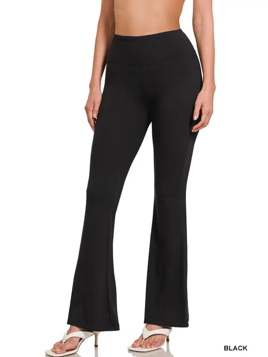 Buttery Soft Flare Leg High Waist Yoga Pants