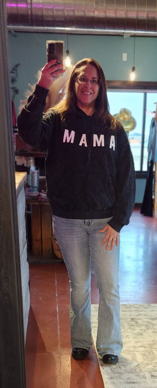 MAMA Mineral Washed Hoodie