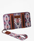 Wrangler Southwestern Pattern Canvas Wallet