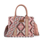 Wrangler Southwestern Pattern Dual Sided Print-Tote/Crossbody