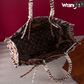 Wrangler Oversized Tote Bag Braided Handles Weekender Bag